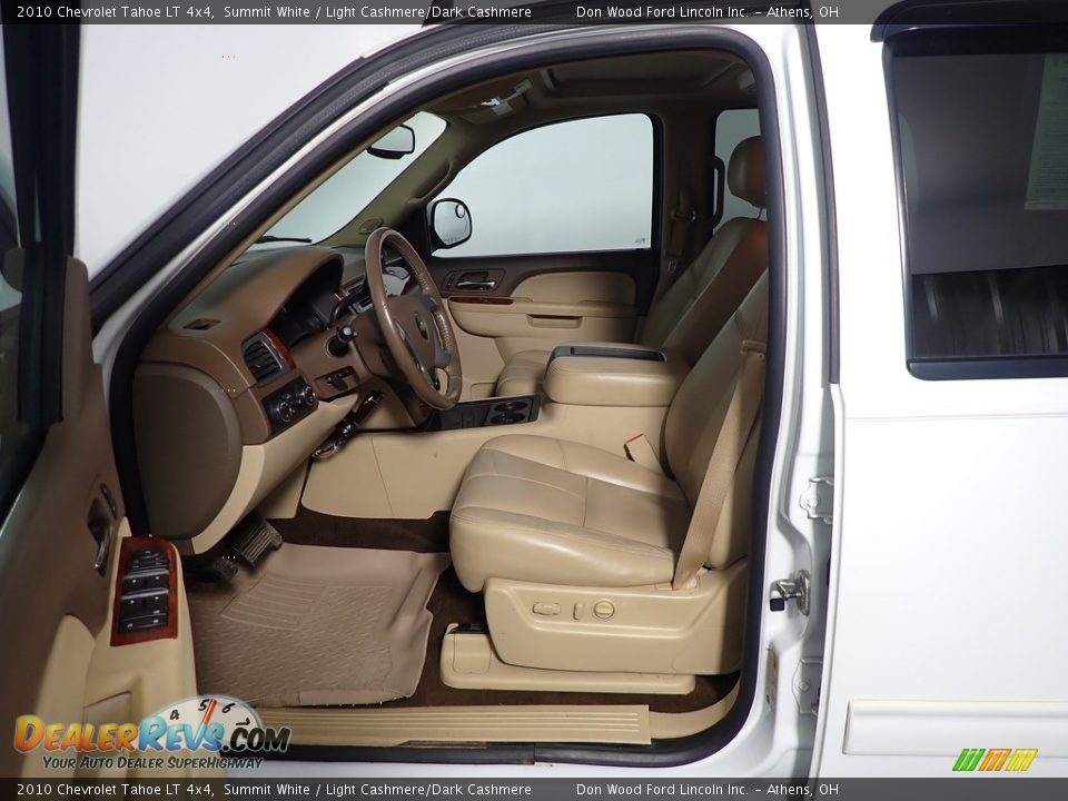 2010 Chevrolet Tahoe LT 4x4 Summit White / Light Cashmere/Dark Cashmere Photo #22