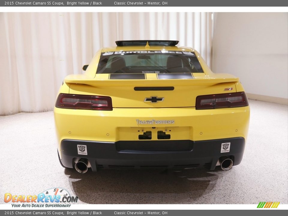 2015 Chevrolet Camaro SS Coupe Bright Yellow / Black Photo #19