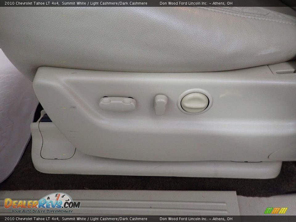 2010 Chevrolet Tahoe LT 4x4 Summit White / Light Cashmere/Dark Cashmere Photo #23