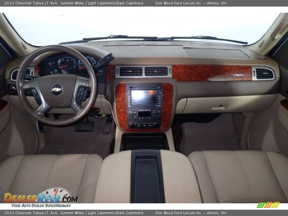 2010 Chevrolet Tahoe LT 4x4 Summit White / Light Cashmere/Dark Cashmere Photo #24