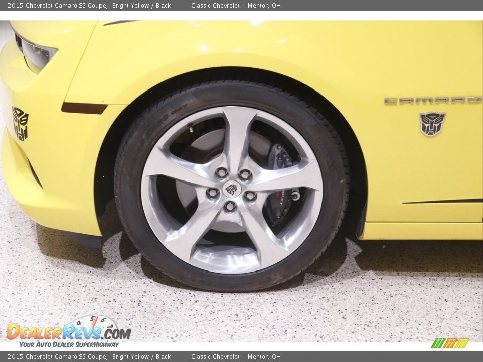 2015 Chevrolet Camaro SS Coupe Bright Yellow / Black Photo #21