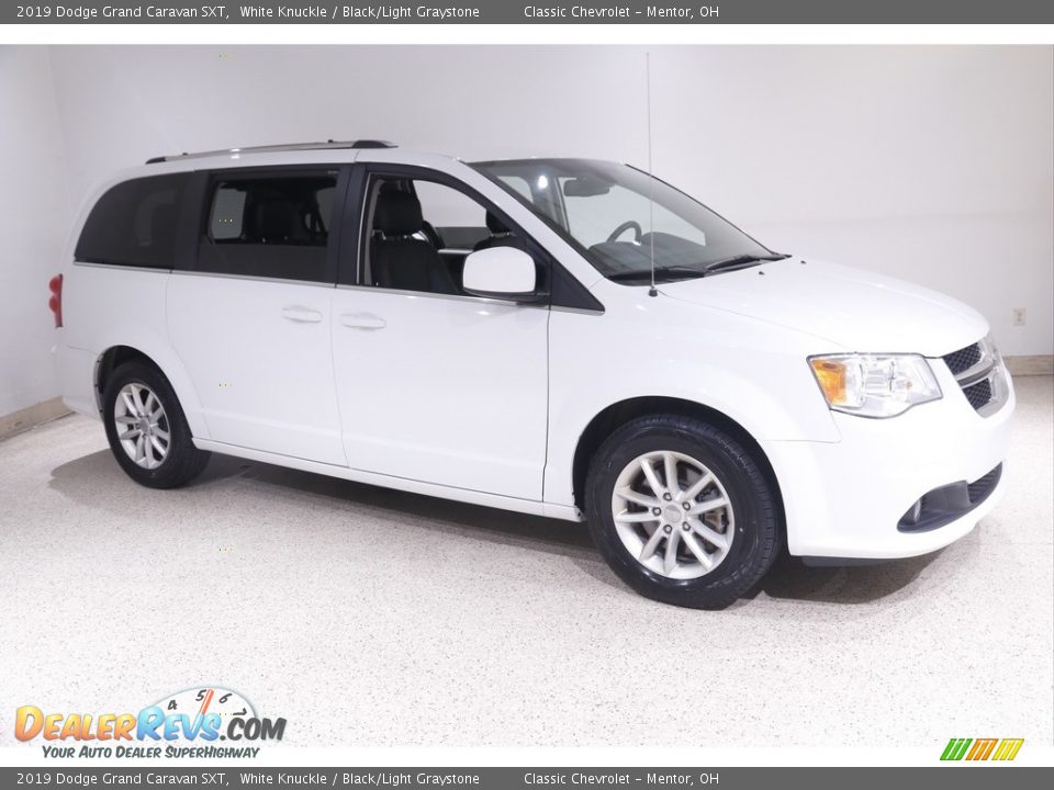 2019 Dodge Grand Caravan SXT White Knuckle / Black/Light Graystone Photo #1