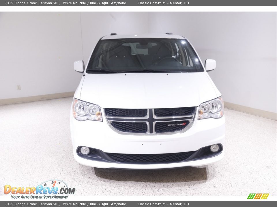 2019 Dodge Grand Caravan SXT White Knuckle / Black/Light Graystone Photo #2