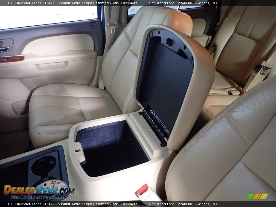 2010 Chevrolet Tahoe LT 4x4 Summit White / Light Cashmere/Dark Cashmere Photo #33