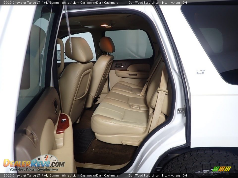2010 Chevrolet Tahoe LT 4x4 Summit White / Light Cashmere/Dark Cashmere Photo #35