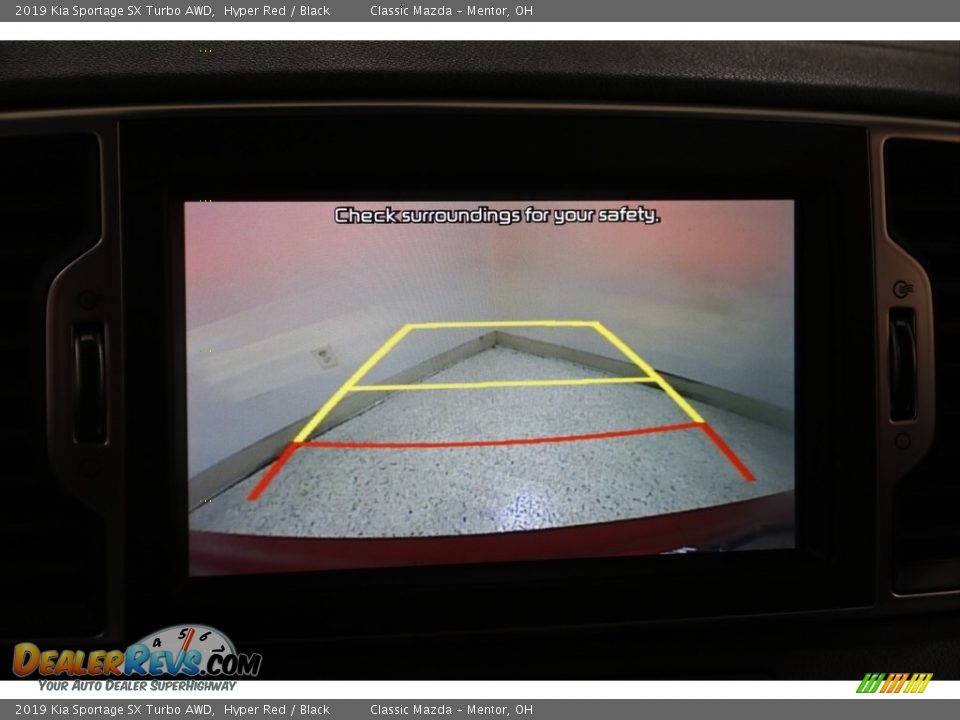 2019 Kia Sportage SX Turbo AWD Hyper Red / Black Photo #13