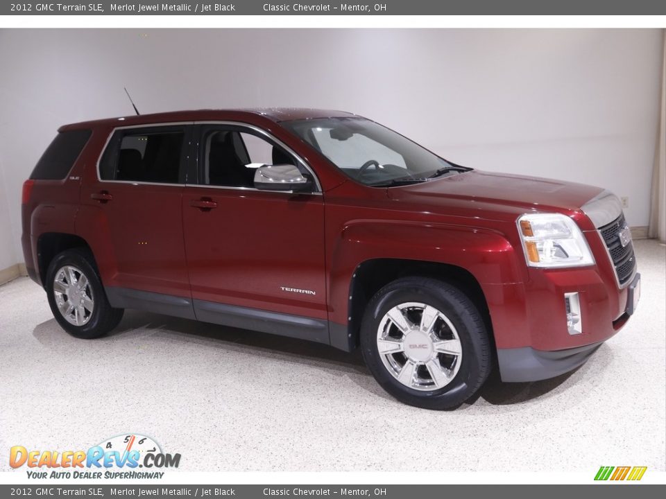 2012 GMC Terrain SLE Merlot Jewel Metallic / Jet Black Photo #1