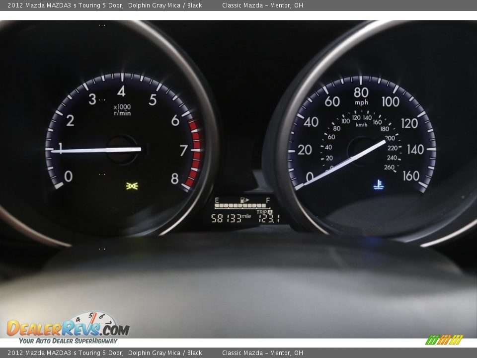 2012 Mazda MAZDA3 s Touring 5 Door Gauges Photo #8