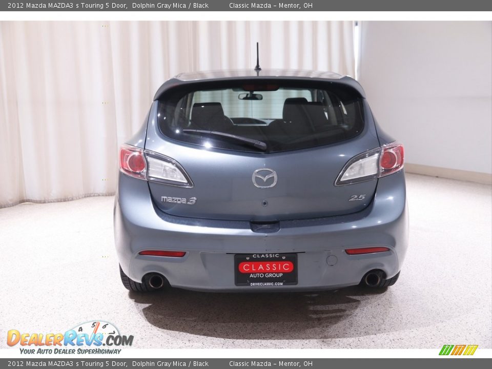 2012 Mazda MAZDA3 s Touring 5 Door Dolphin Gray Mica / Black Photo #16