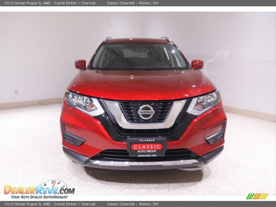 2019 Nissan Rogue SL AWD Scarlet Ember / Charcoal Photo #2