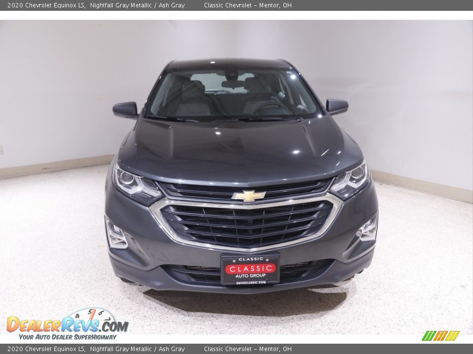 2020 Chevrolet Equinox LS Nightfall Gray Metallic / Ash Gray Photo #2