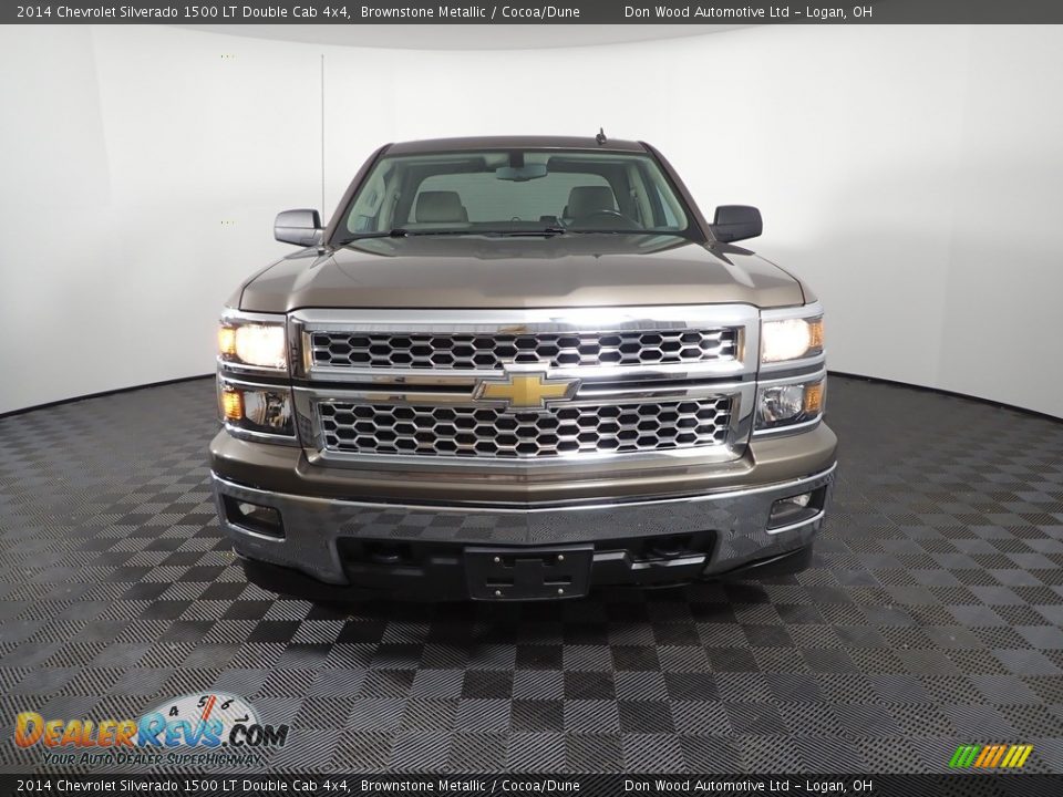 2014 Chevrolet Silverado 1500 LT Double Cab 4x4 Brownstone Metallic / Cocoa/Dune Photo #4
