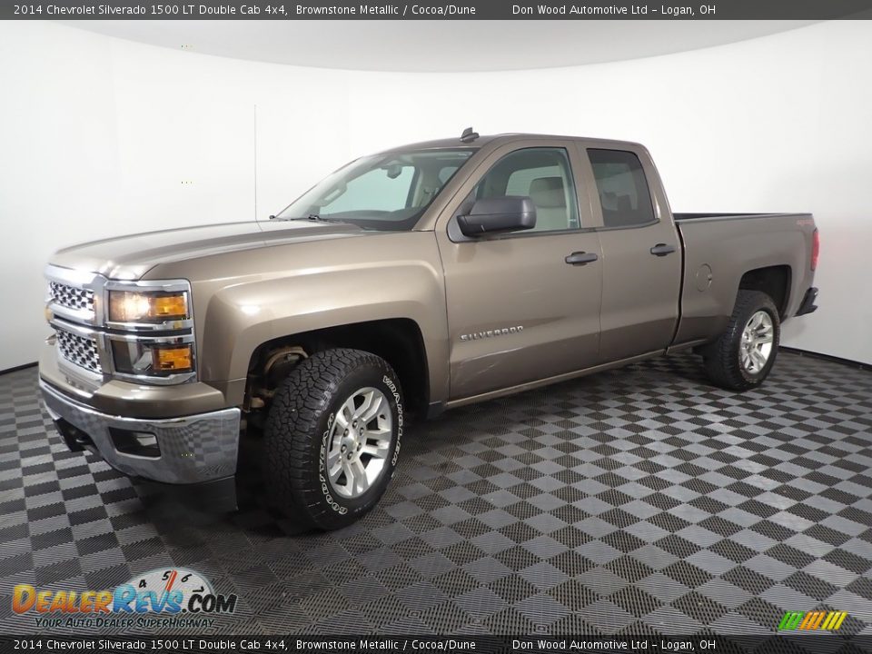 2014 Chevrolet Silverado 1500 LT Double Cab 4x4 Brownstone Metallic / Cocoa/Dune Photo #5