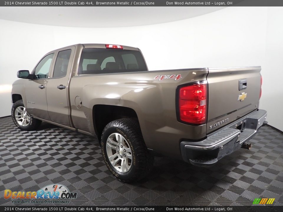 2014 Chevrolet Silverado 1500 LT Double Cab 4x4 Brownstone Metallic / Cocoa/Dune Photo #6