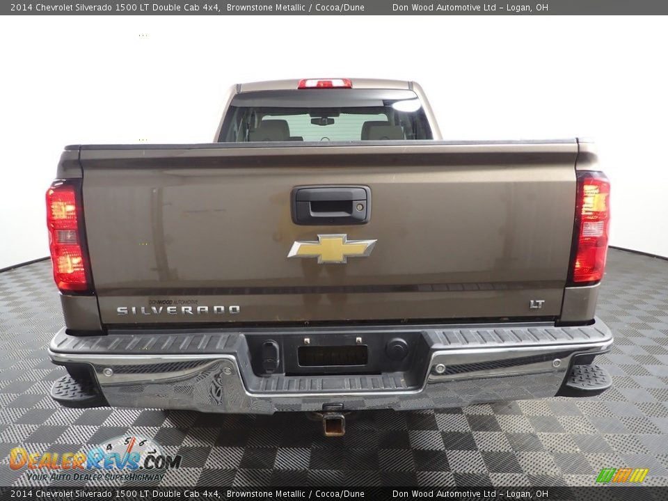 2014 Chevrolet Silverado 1500 LT Double Cab 4x4 Brownstone Metallic / Cocoa/Dune Photo #7