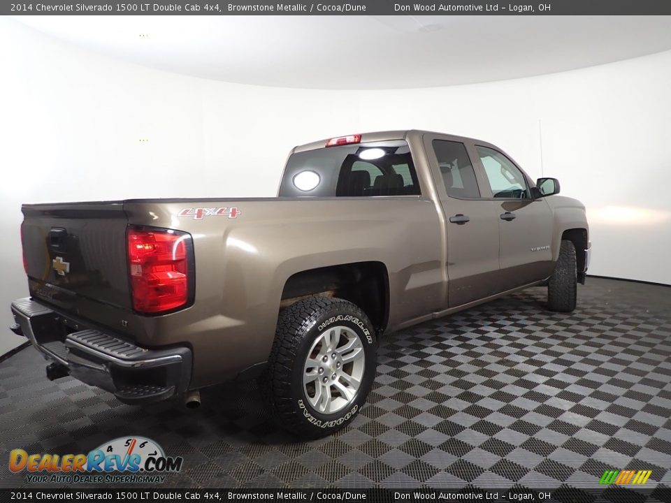 2014 Chevrolet Silverado 1500 LT Double Cab 4x4 Brownstone Metallic / Cocoa/Dune Photo #9