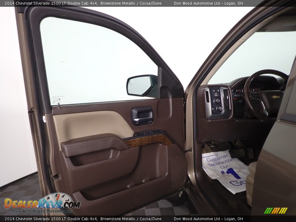 2014 Chevrolet Silverado 1500 LT Double Cab 4x4 Brownstone Metallic / Cocoa/Dune Photo #10