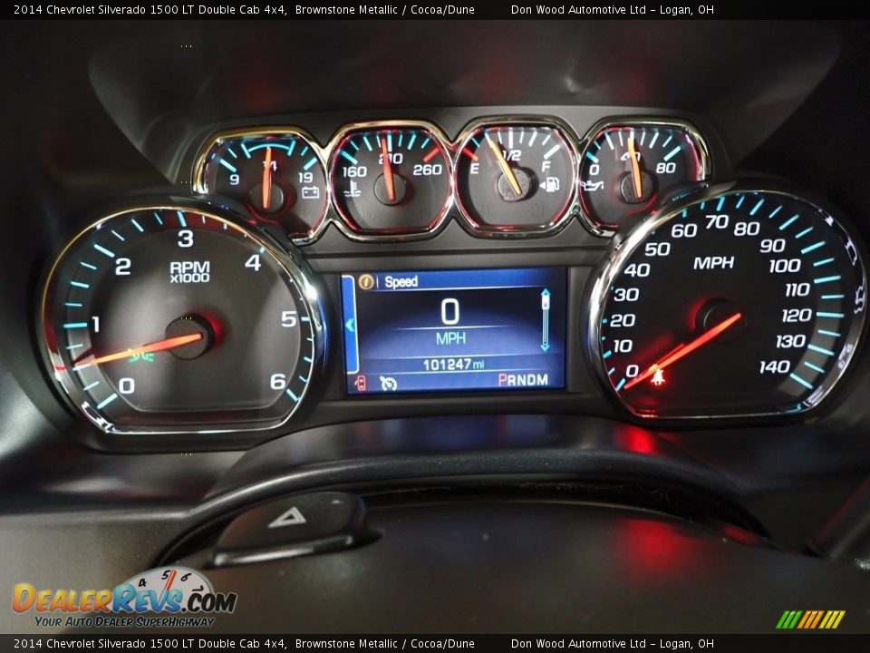 2014 Chevrolet Silverado 1500 LT Double Cab 4x4 Brownstone Metallic / Cocoa/Dune Photo #17