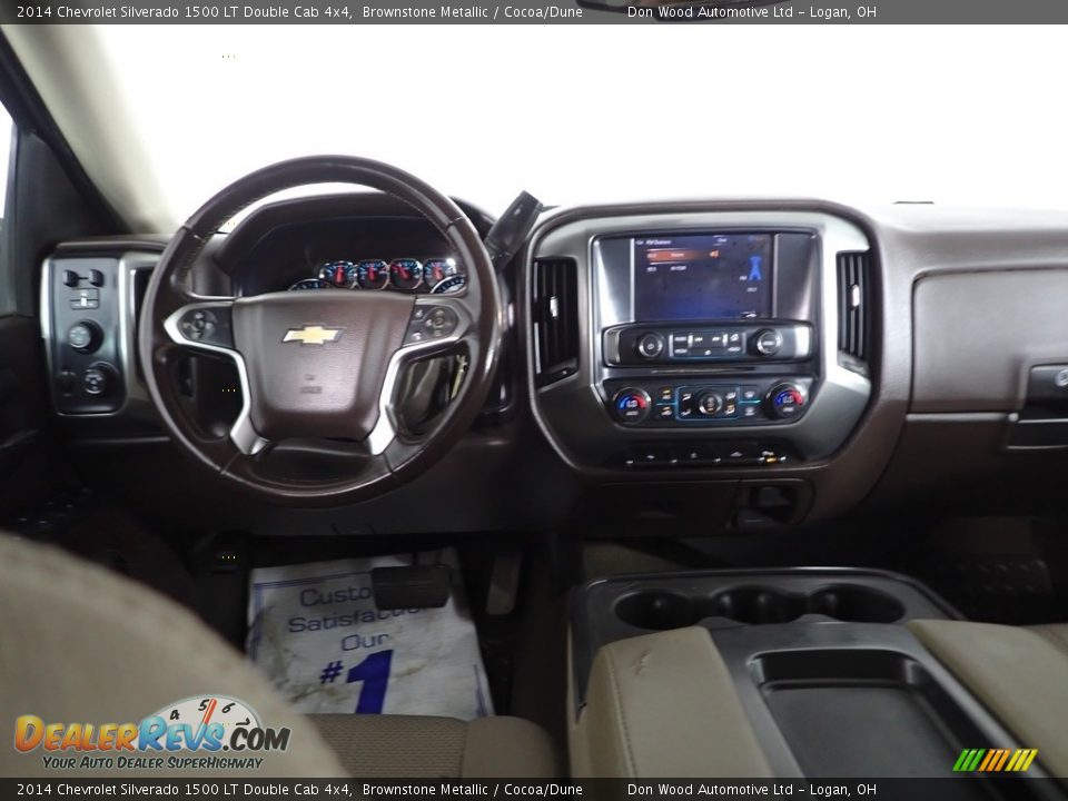 2014 Chevrolet Silverado 1500 LT Double Cab 4x4 Brownstone Metallic / Cocoa/Dune Photo #24