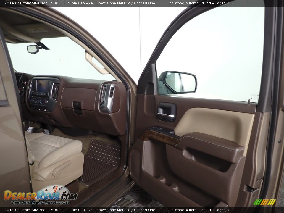 2014 Chevrolet Silverado 1500 LT Double Cab 4x4 Brownstone Metallic / Cocoa/Dune Photo #25