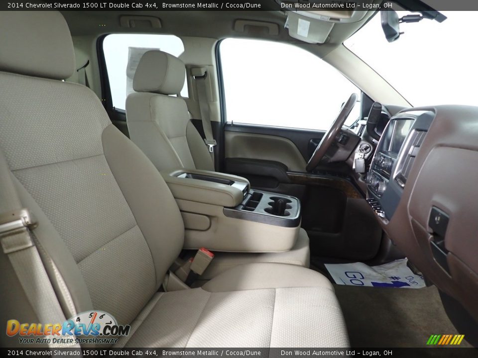 2014 Chevrolet Silverado 1500 LT Double Cab 4x4 Brownstone Metallic / Cocoa/Dune Photo #26