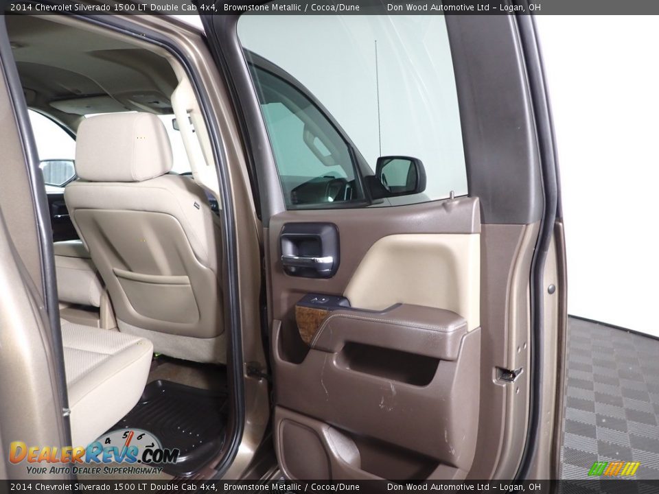 2014 Chevrolet Silverado 1500 LT Double Cab 4x4 Brownstone Metallic / Cocoa/Dune Photo #28