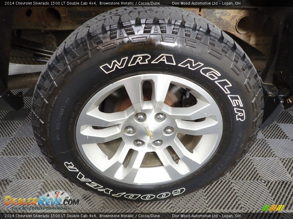 2014 Chevrolet Silverado 1500 LT Double Cab 4x4 Brownstone Metallic / Cocoa/Dune Photo #30