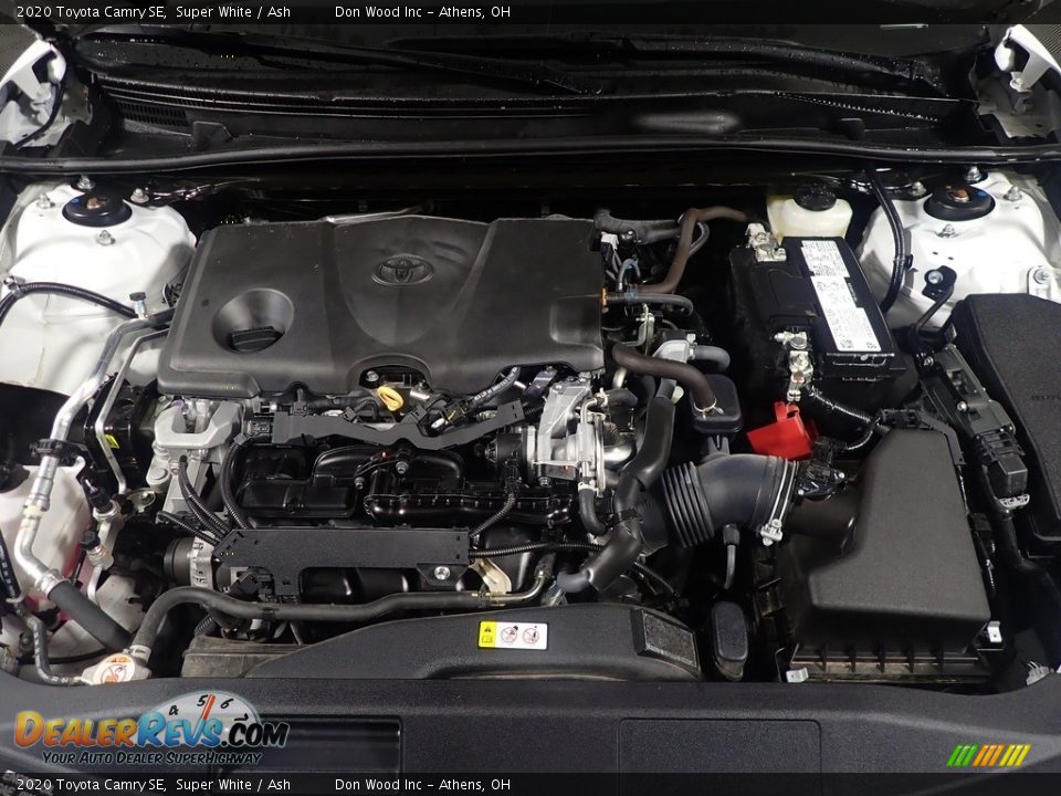 2020 Toyota Camry SE Super White / Ash Photo #9