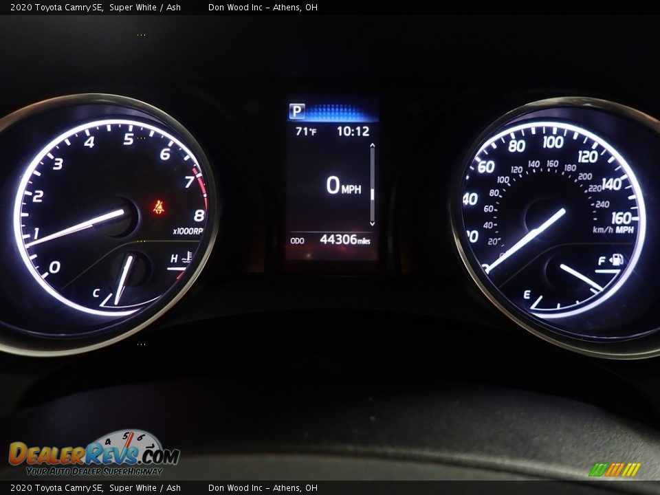 2020 Toyota Camry SE Super White / Ash Photo #29
