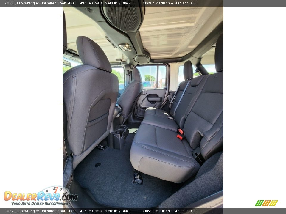 2022 Jeep Wrangler Unlimited Sport 4x4 Granite Crystal Metallic / Black Photo #3