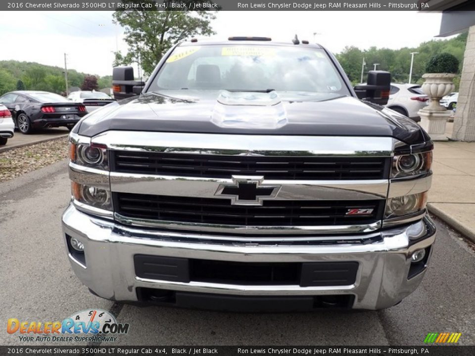 2016 Chevrolet Silverado 3500HD LT Regular Cab 4x4 Black / Jet Black Photo #3