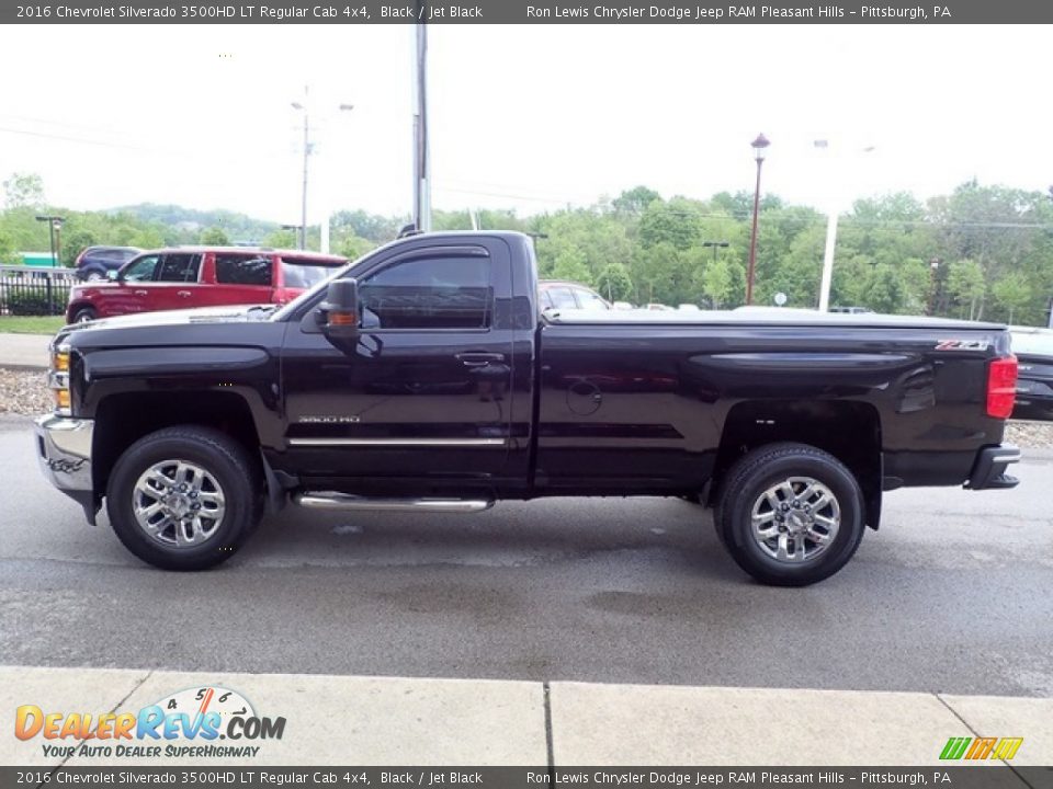 Black 2016 Chevrolet Silverado 3500HD LT Regular Cab 4x4 Photo #5