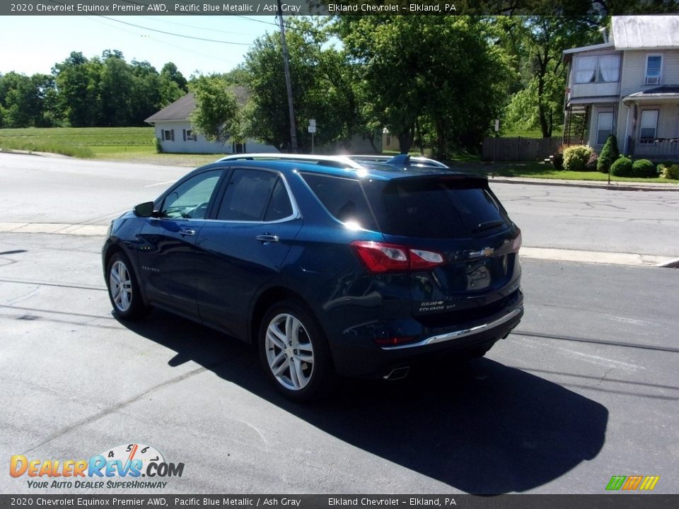 2020 Chevrolet Equinox Premier AWD Pacific Blue Metallic / Ash Gray Photo #5