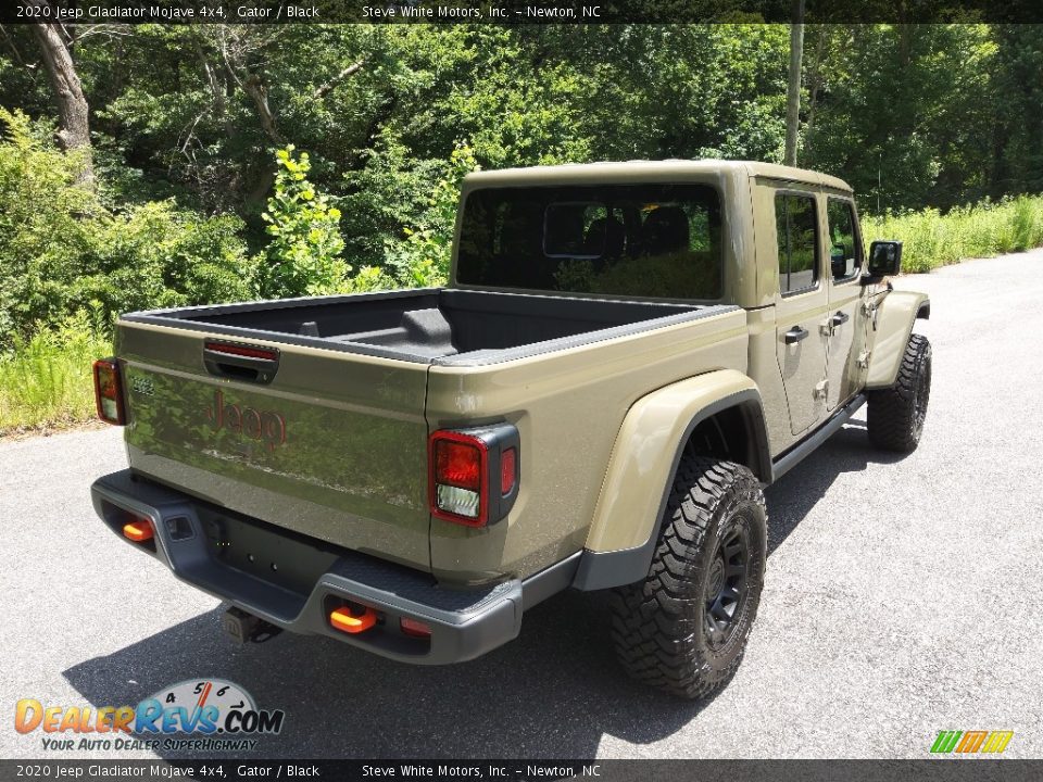 2020 Jeep Gladiator Mojave 4x4 Gator / Black Photo #6