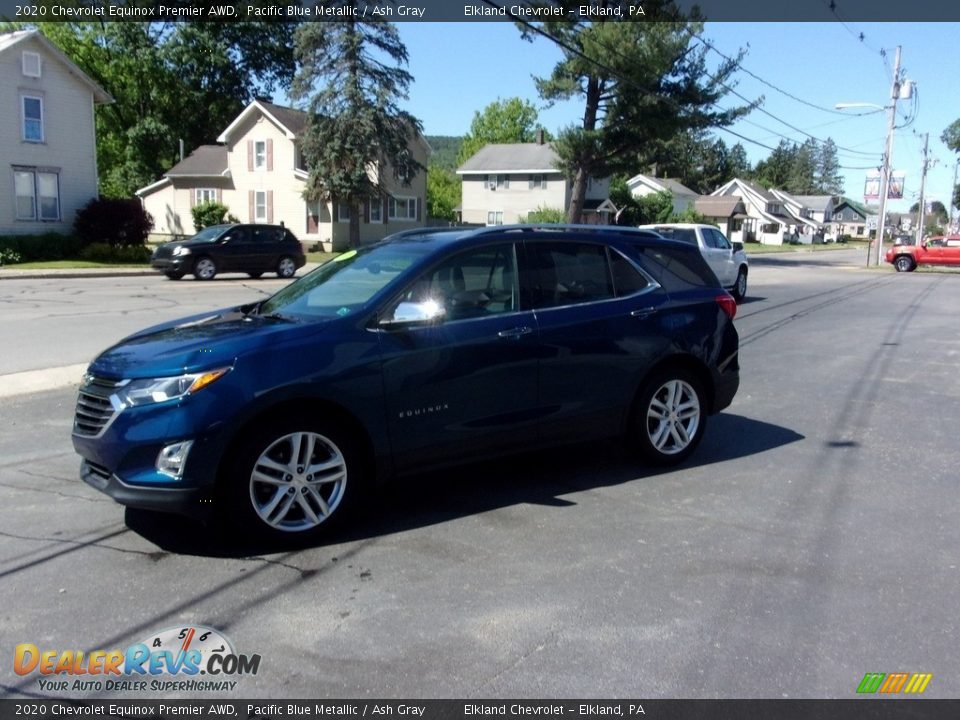 2020 Chevrolet Equinox Premier AWD Pacific Blue Metallic / Ash Gray Photo #7