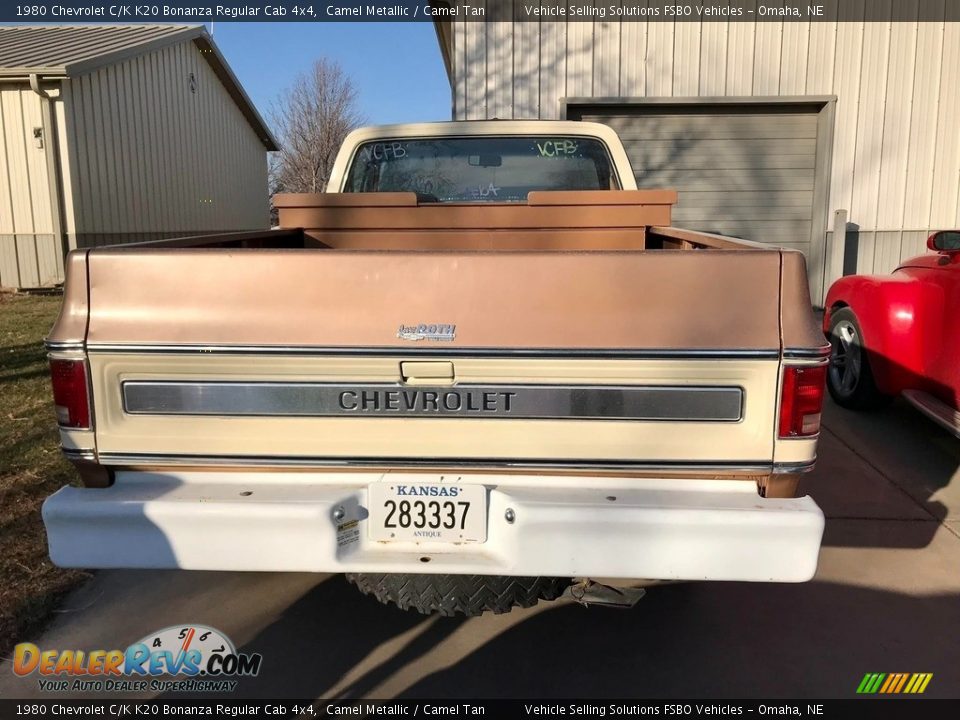 1980 Chevrolet C/K K20 Bonanza Regular Cab 4x4 Camel Metallic / Camel Tan Photo #2