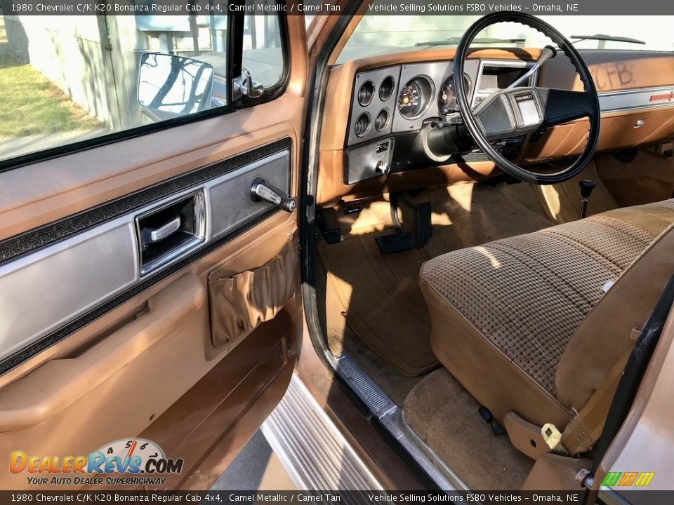 Camel Tan Interior - 1980 Chevrolet C/K K20 Bonanza Regular Cab 4x4 Photo #3