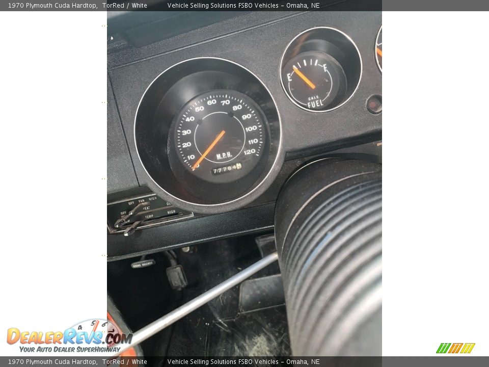 1970 Plymouth Cuda Hardtop Gauges Photo #10