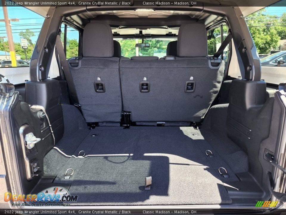 2022 Jeep Wrangler Unlimited Sport 4x4 Granite Crystal Metallic / Black Photo #11