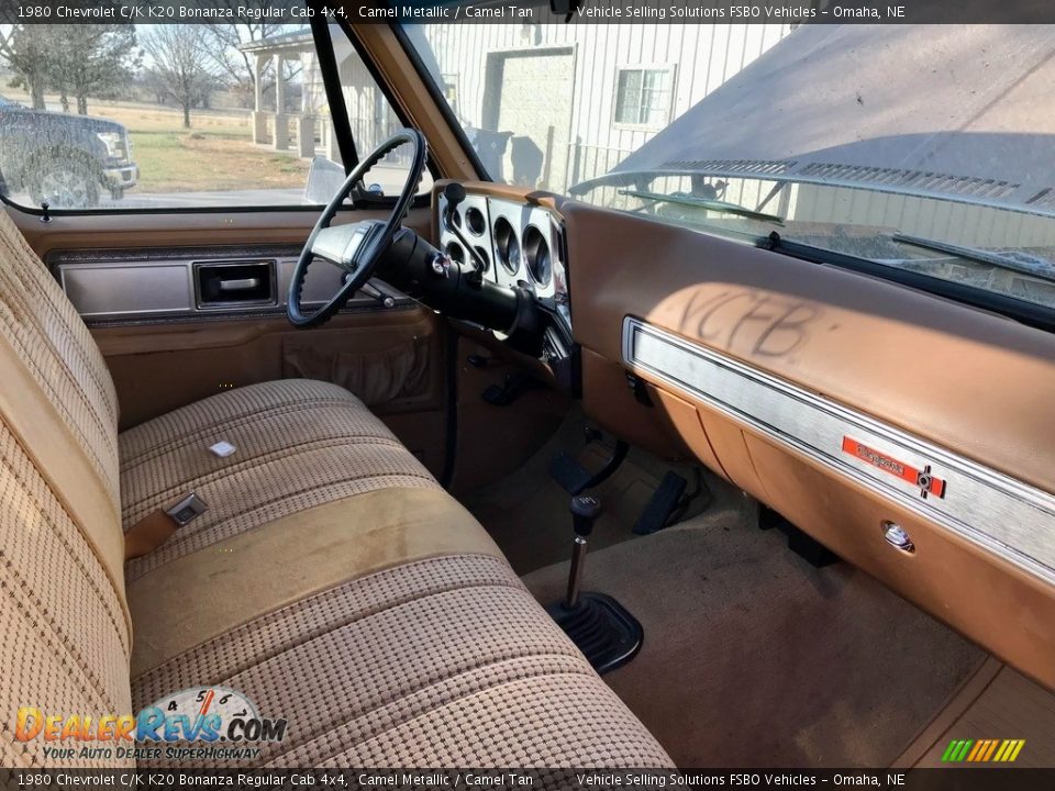 Front Seat of 1980 Chevrolet C/K K20 Bonanza Regular Cab 4x4 Photo #4