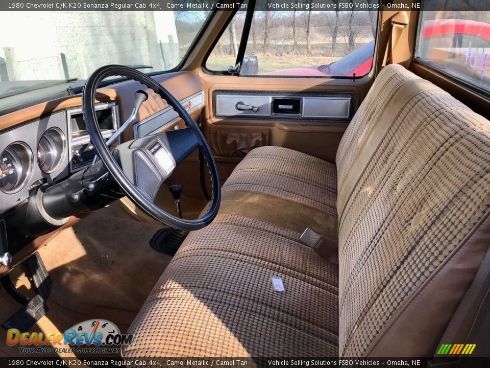 Front Seat of 1980 Chevrolet C/K K20 Bonanza Regular Cab 4x4 Photo #5