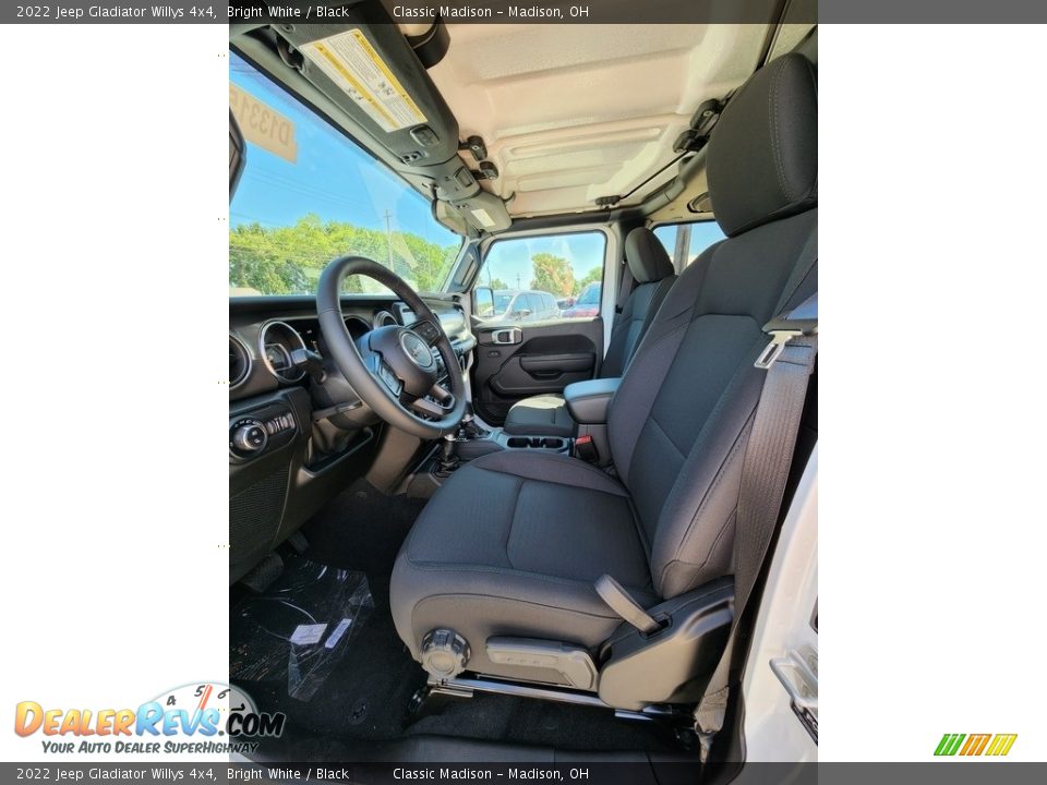 2022 Jeep Gladiator Willys 4x4 Bright White / Black Photo #2