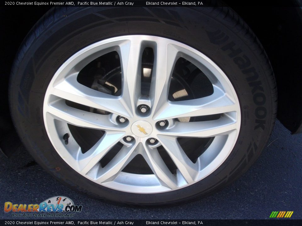 2020 Chevrolet Equinox Premier AWD Pacific Blue Metallic / Ash Gray Photo #13