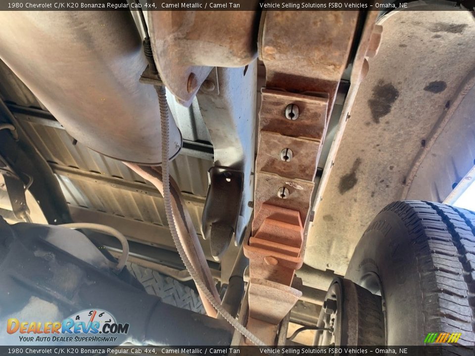 Undercarriage of 1980 Chevrolet C/K K20 Bonanza Regular Cab 4x4 Photo #7