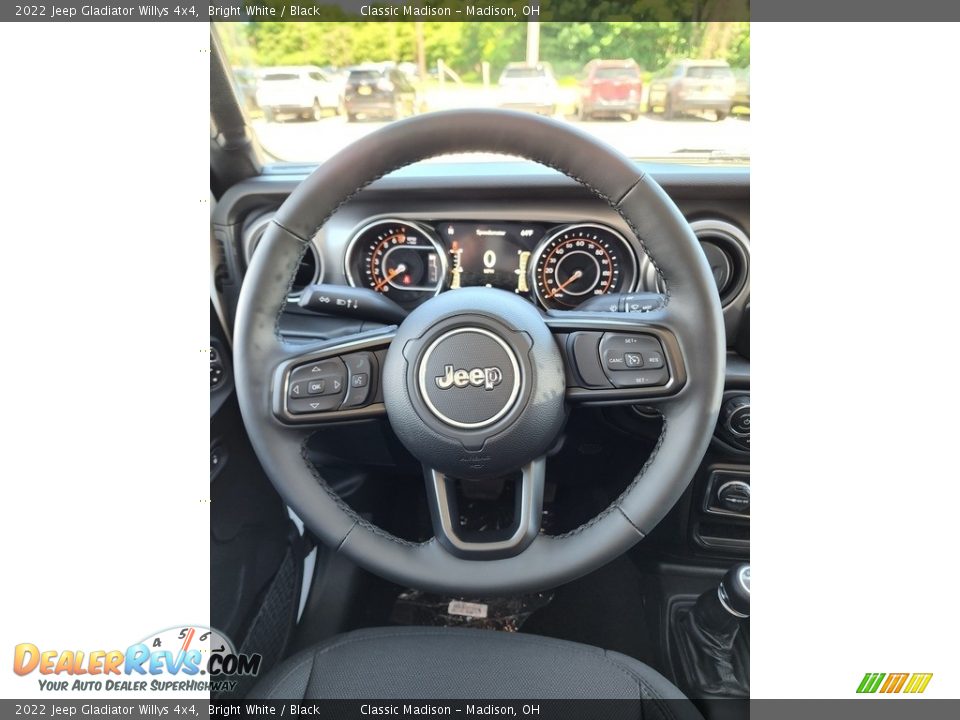 2022 Jeep Gladiator Willys 4x4 Bright White / Black Photo #5