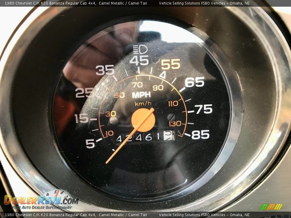 1980 Chevrolet C/K K20 Bonanza Regular Cab 4x4 Gauges Photo #10