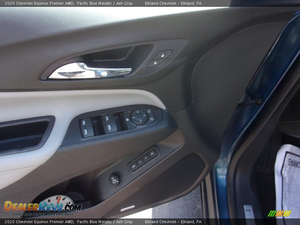 2020 Chevrolet Equinox Premier AWD Pacific Blue Metallic / Ash Gray Photo #17