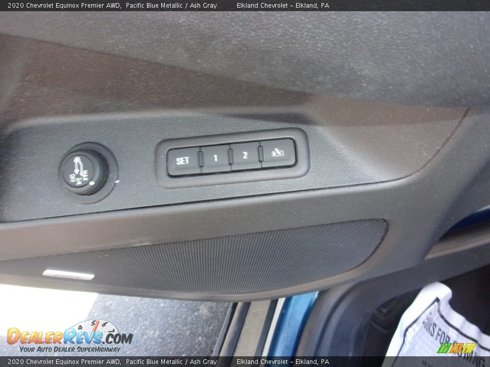 2020 Chevrolet Equinox Premier AWD Pacific Blue Metallic / Ash Gray Photo #18