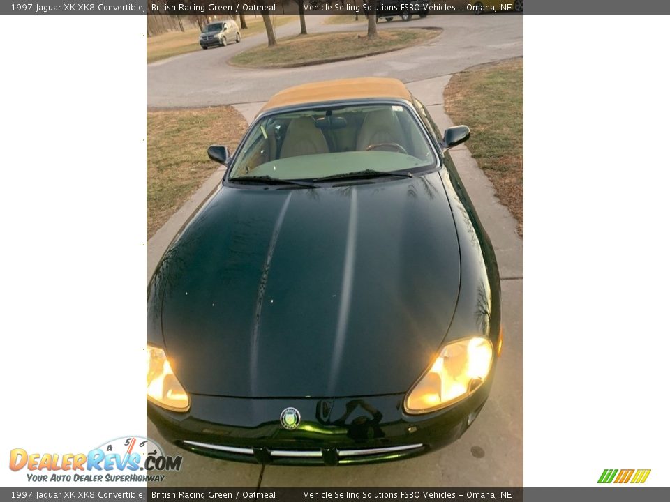 1997 Jaguar XK XK8 Convertible British Racing Green / Oatmeal Photo #1