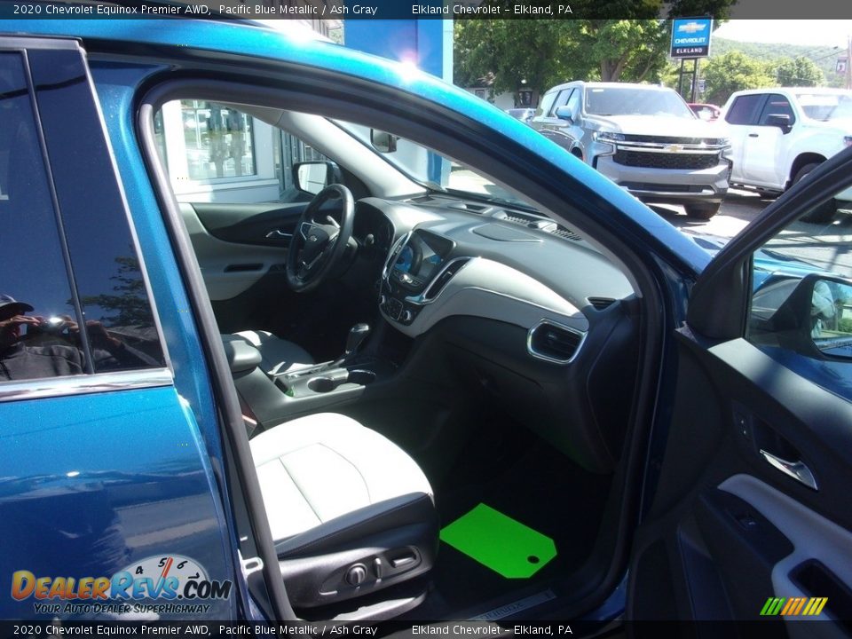 2020 Chevrolet Equinox Premier AWD Pacific Blue Metallic / Ash Gray Photo #19